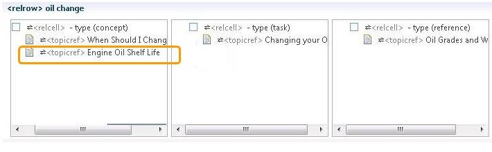 Reltable output example 2