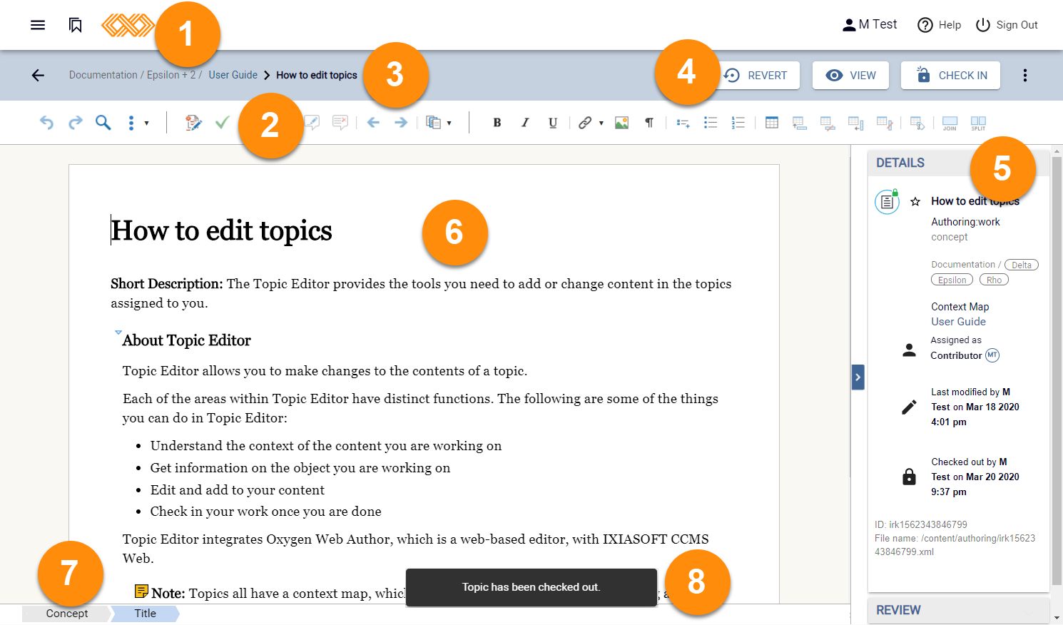 Topic Editor