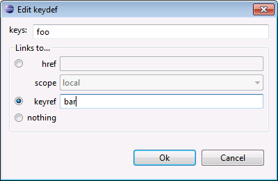 edit keydef keyref